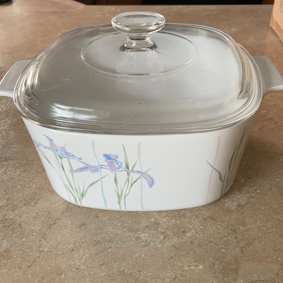 corningware purple iris